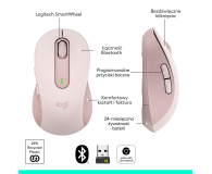 Logitech OUTLET - M650 L Różowa - 1479946 - zdjęcie 11